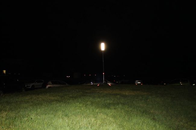 Location d'un Lumaphore 640 sur le parking d'Eurochannel près de Dieppe